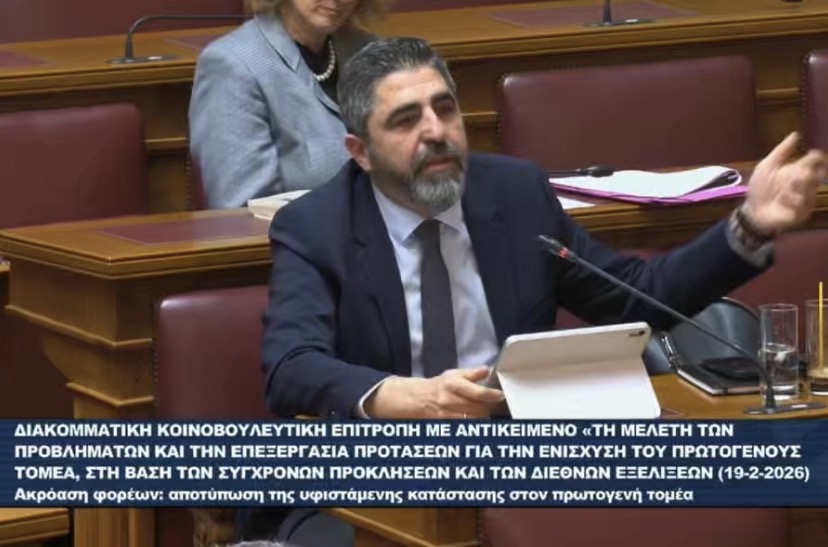 ΒΟΥΛΗ ΤΩΝ ΕΛΛΗΝΩΝ • ΔΙΑΚΟΜΜΑΤΙΚΗ ΕΠΙΤΡΟΠΗ ΠΡΩΤΟΓΕΝΟΥΣ ΤΟΜΕΑ • ΑΚΡΟΑΣΗ ΦΟΡΕΩΝ! ΒΟΥΛΗ ΤΩΝ ΕΛΛΗΝΩΝ • ΔΙΑΚΟΜΜΑΤΙΚΗ ΕΠΙΤΡΟΠΗ ΠΡΩΤΟΓΕΝΟΥΣ ΤΟΜΕΑ • ΑΚΡΟΑΣΗ ΦΟΡΕΩΝ!