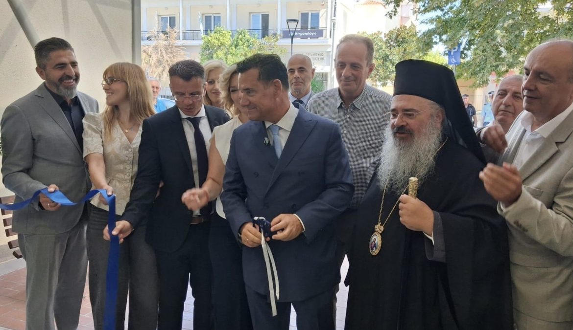 ΛΑΓΚΑΔΑΣ • ΕΓΚΑΙΝΙΑ ΑΝΑΒΑΘΜΙΣΜΕΝΟΥ ΚΕΝΤΡΟΥ ΥΓΕΙΑΣ!